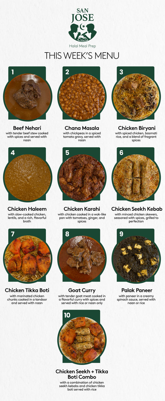 5 (+1 FREE) Meal Plan